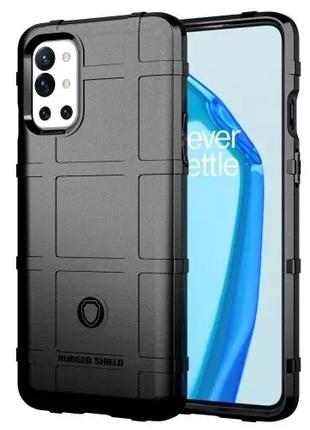 OnePlus 9R противоударный защитный чехол Rugged Shield ( Black )