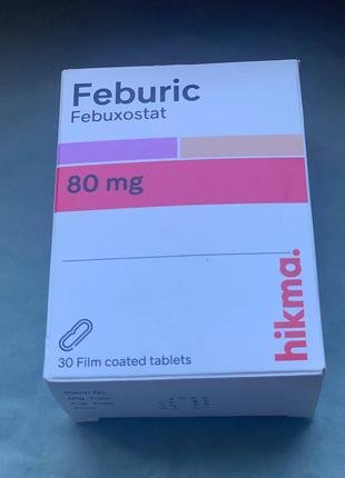 Feburic Фебурик 80 mg-Фебурик подагра