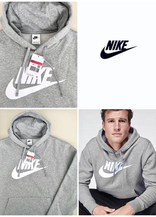 Тепле худі nike // кофта найк на флісі - 1550 ₴, купить на ИЗИ (59571601)