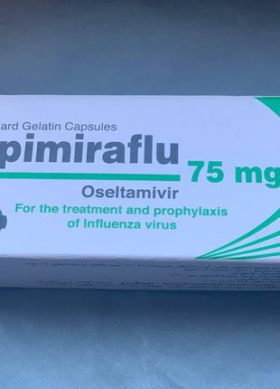 Epimiraflu Oseltamivir Эпимирафлю 75 mg противірусний препарат
