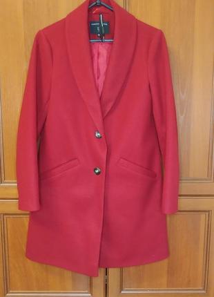 Червоне пальто на підкладці dorothy perkins