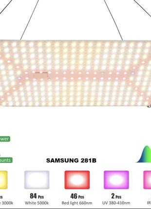 Світлодіодний фітосвітильник для рослин LED 240 Samsung Quantu...