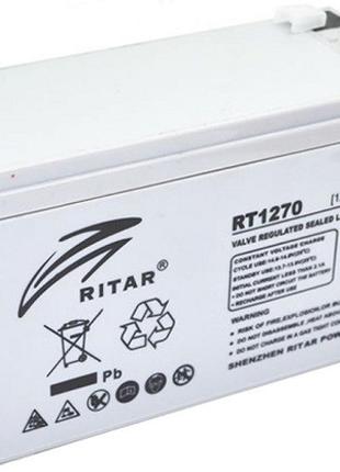 Акумуляторна батарея Ritar AGM RT1270 (12В 7Aг) (код 82355)