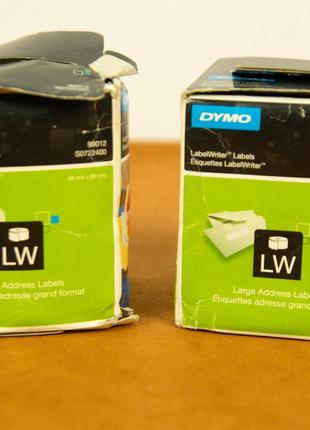 Этикетка Dymo LabelWriter 99012 S0722400 260 89x36mm