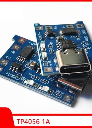 TP4056 контроллер заряда 5V 1A с функцией защиты аккумулятора,...