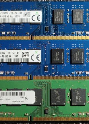 Пам'ять DDR3 8Gb 1600Мгц для ПК ДДР3 8Гб 1.35В/1.5В