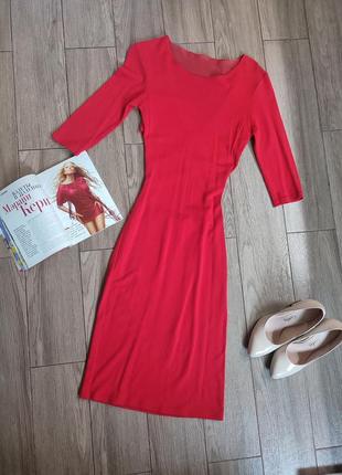 Сукня вечірня червоного кольору, розмір xs-s