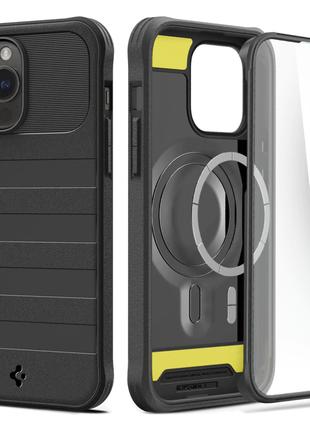 Чехол накладка Spigen GEO Armor 360 Case for iPhone 14 Pro, Bl...