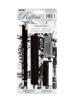 Набор для графики Charcoal Sketch Marco Raffine (7992-BL)