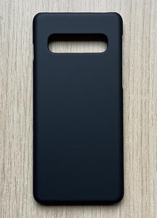 Чехол - бампер (чехол - накладка) для Samsung Galaxy S10 чёрны...