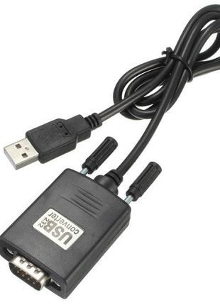 Кабель переходник USB - RS232 DB9 PL2303+MAX3243C, 0.8м