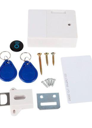 Электронный скрытый RFID замок с 3 ключами для шкафчиков и мебели