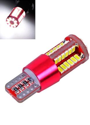 LED T10 W5W лампа в автомобиль 2шт, 48+9 SMD 3014, с обманкой ...