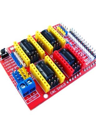 Плата расширения ЧПУ Arduino UNO CNC Shield v3.0