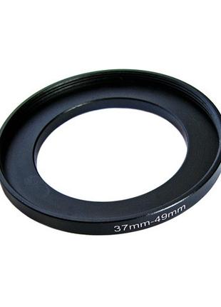 Повышающее степ кольцо 37-49мм для Canon, Nikon