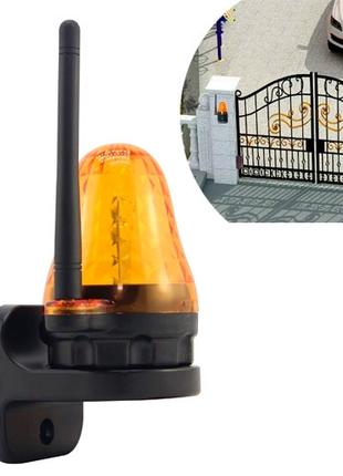 Сигнальная лампа для ворот с антенной LED 12-265В JD-06
