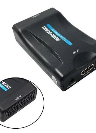 Конвертер HDMI - SCART, видео, аудио, до 1080p, 60fps