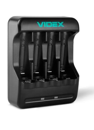 Зарядное устройство для аккумуляторов Videx N401 на 4 AA/AAA/N...