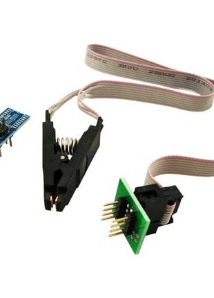 SOIC8 SOP8 Адаптер зажим для USB программатора