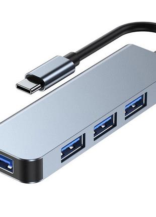 USB 3.1 Type-C хаб разветвитель на 4x USB 3.0/USB 2.0, BC1.2, ...