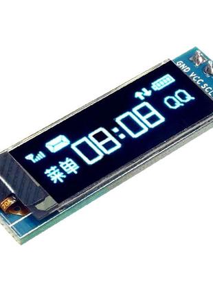 OLED дисплей графический SSD1306 I2C 0.91" 128x32 Arduino AVR ...