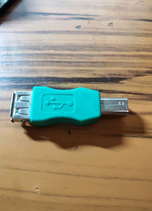 Переходник USB гнездо - USB Type B штекер для принтера