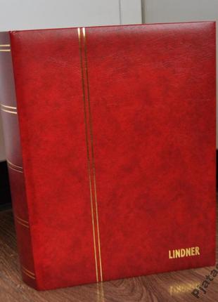 Кляссер Альбом для марок 60 страниц 30 листов Lindner А4