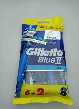 Бритви та леза Б/У Gillette Blue II 6+2