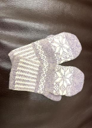 Теплі рукавиці перчатки з карпат
