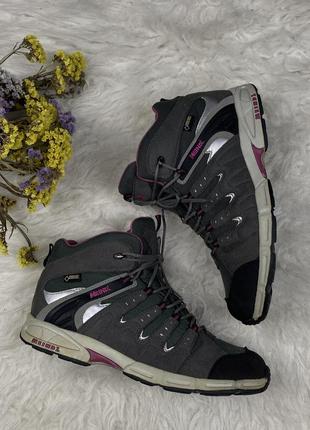 Женские зимние ботинки meindl gore tex размер 39 стелька 25