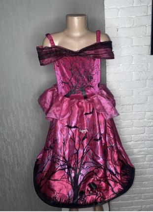 Праздничное платье карнавальное платье на девочку 7-8 лет f&amp;f