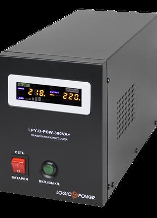 ДБЖ з правильною синусоїдою LogicPower LPY-B-PSW-800VA+ (560Вт...