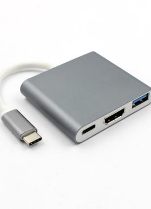 СТОК Переходник с USB-C (Thunderbolt 3) на 4K HDMI