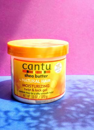 Cantu Moisturizing Twist & Lock Gel.