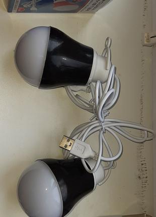 Светодиодная лампочка usb 5 W Powermaster лампочка юсб для