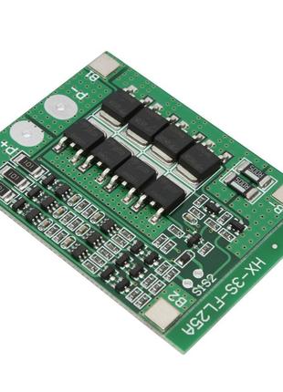 BMS 3S Контроллер заряда разряда (плата защиты) 25A 12.6V Li-I...