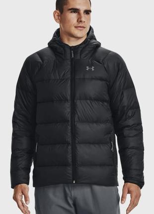 Under armour мужской черный пуховик armour down 2.0 jkt