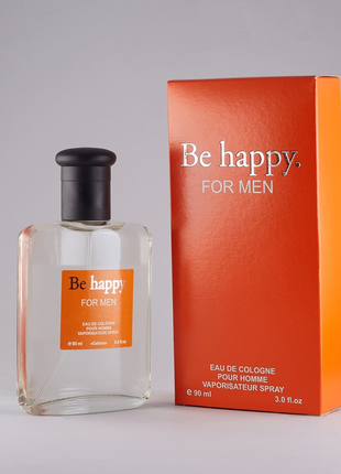Два Одеколони BE HAPPY чоловічий аромат "Be Happy"