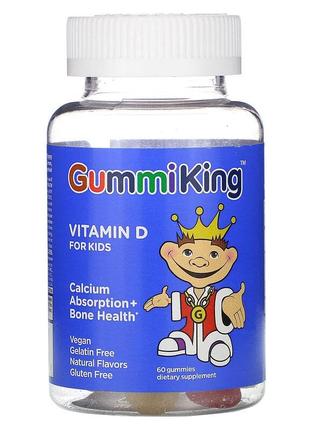 Витамин Д для детей GummiKing Vitamin D для здоровья костей 60...