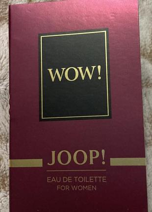 Wow! for women аромат от joop!