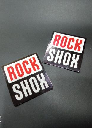 Наклейки на раму вилку рок шок rock shox