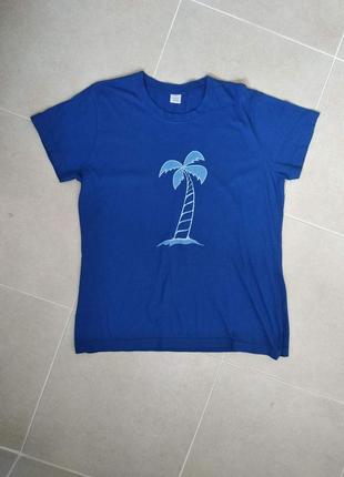Хорошенькая футболочка с пальмой  от ellen amber, размер л