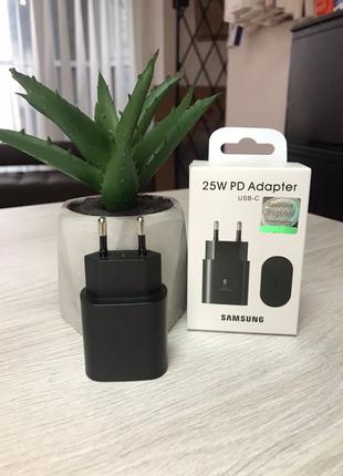 Адаптер для швидкого заряджання Samsung USB-C 25Вт, EP-TA800 В...