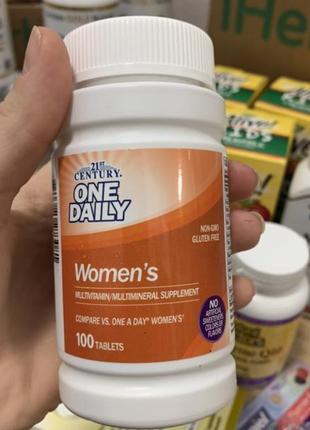 One Daily Женские витамины, минералы, мультивитамины для женщин