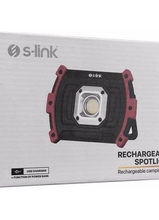 Фонарь светодиодный кемпинговый прожектор S-link SL-F882 10W L...