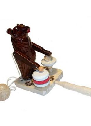 Іграшка маніпулятор — «Ведмедик — барабанщик»