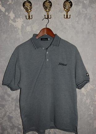 Рубашка футболка поло titleist golf polo, оригинал, на  52 р (l)