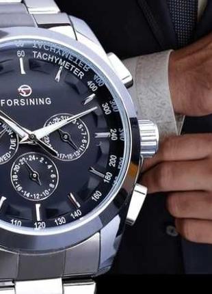 Чоловічий наручний механічний годинник годинник Чоловичий Forsini