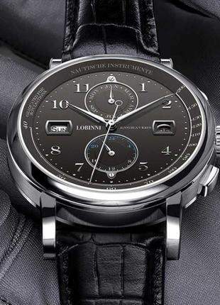 Мужские механические наручные часы с автоподзаводом годинник L...