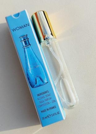 Жіночий міні парфуму davidoff cool water woman, 20 мл
